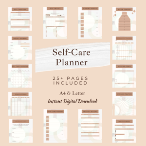 neutral self care planner